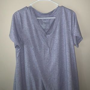 light blue t shirt
